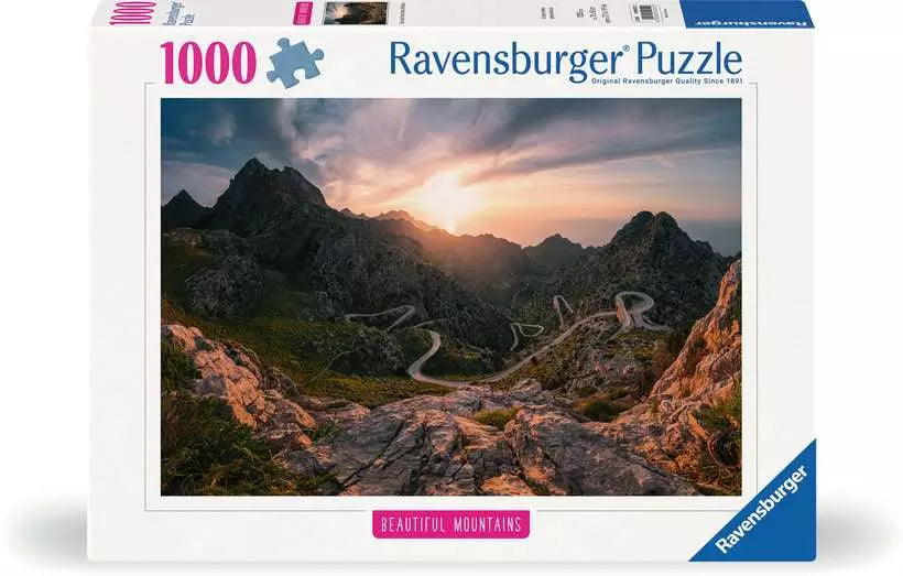 Ravensburger: Puzzle - Puzzle Highlights - Beautiful Mountains - Serra de Tramuntana, Mallorca