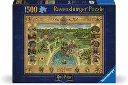 Ravensburger: Puzzle - Harry Potter - Hogwarts Map