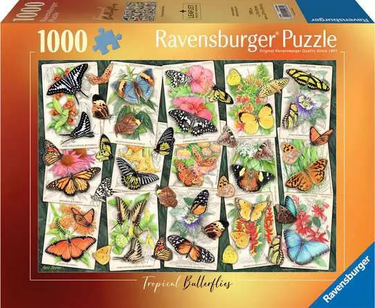Ravensburger: Puzzle - Tropical Butterflies