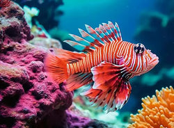 Ravensburger: Puzzle - Puzzle Highlights - Colorful Animals - Red Lionfish