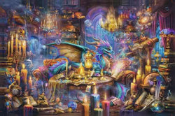 Ravensburger: Puzzle - Dragon's Library