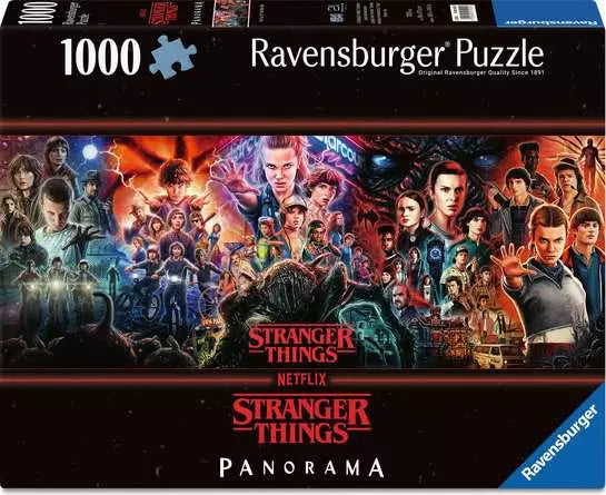 Ravensburger: Puzzle - Panorama - Stranger Things - See You On The Other Side (ONLINE ORDER ONLY)