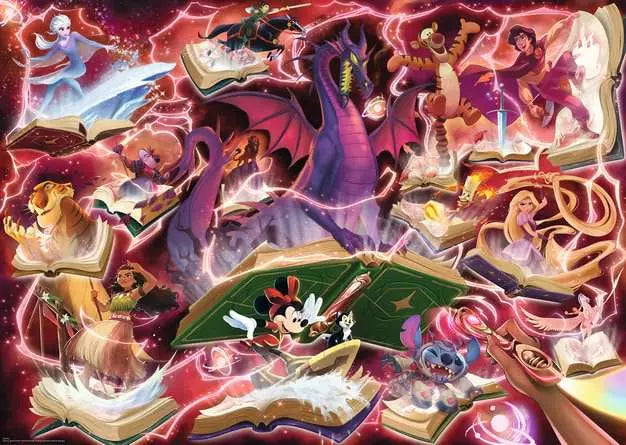 Puzzle: Disney Lorcana - Glimmers of the Realm - Ruby (ONLINE ORDER ONLY)