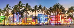 Ravensburger: Puzzle - Panorama - Night Glow on Ocean Drive