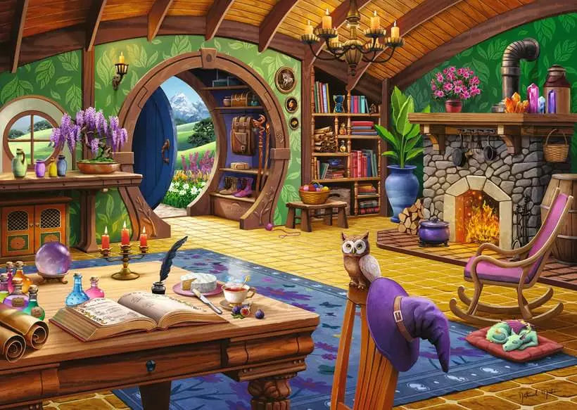 Ravensburger: Puzzle - Charmed Cottge