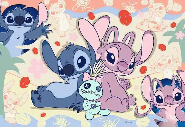 Ravensburger: Puzzle - Children's Puzzle - Disney - Stitch - Enjoy Some Time Together