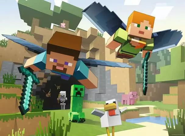 Puzzle: Minecraft Adventures (ONLINE ORDER ONLY)