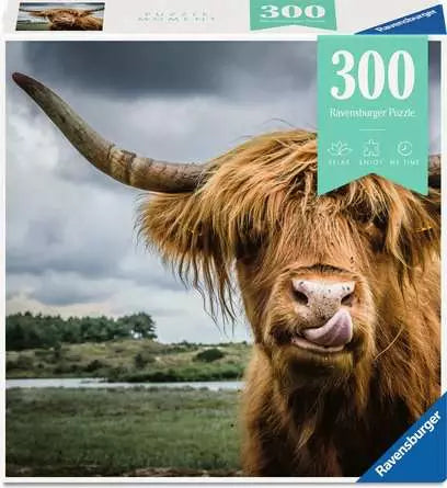 Ravensburger: Puzzle - Puzzle Moments - Highland Cattle
