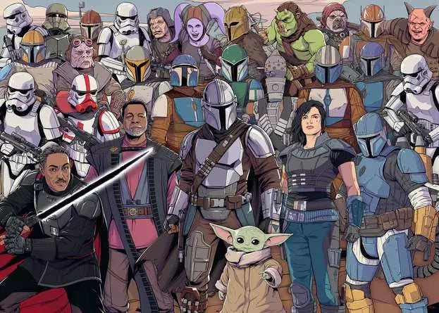 Ravensburger Puzzle: Star Wars - The Mandalorian Challenge (ONLINE ORDER ONLY)