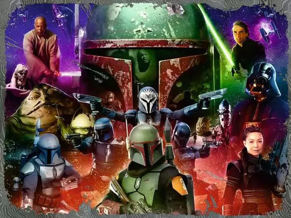 Ravensburger Puzzle: Star Wars - Boba Fett - Bounty Hunter (ONLINE ORDER ONLY)