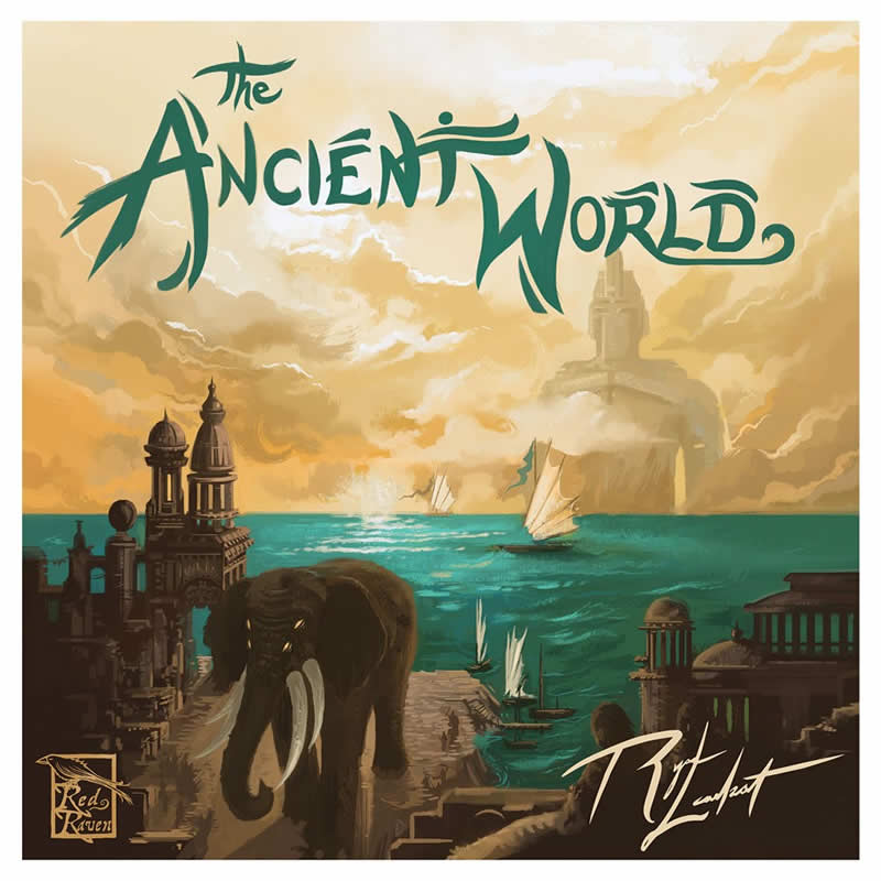 RVM021 The Ancient World 2nd Edition Board Game Red Raven Games (ONLINE ORDER ONLY)