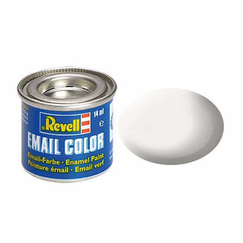 RVP32105 White Matt Enamel Paint 14ml (.47oz) Tinlet Revell (ONLINE ORDER ONLY)