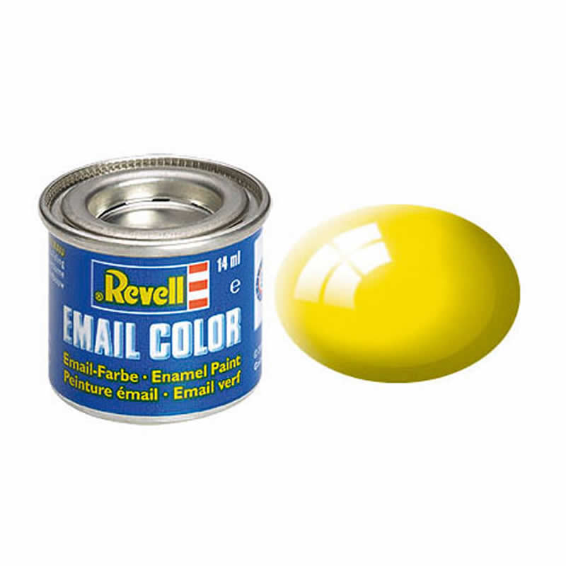 RVP32112 Yellow Gloss Enamel Paint 14ml (.47oz) Tinlet Revell (ONLINE ORDER ONLY)