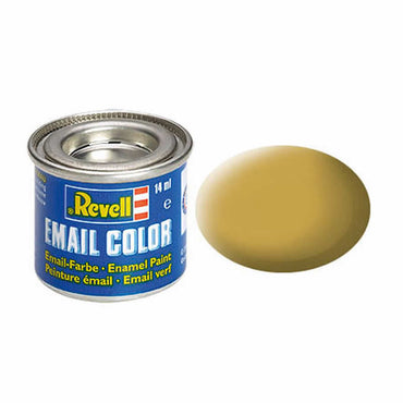 RVP32116 Sandy Yellow Matt Enamel Paint 14ml (.47oz) Tinlet Revell (ONLINE ORDER ONLY)