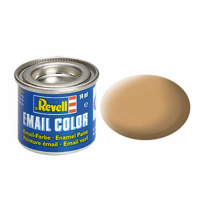 RVP32117 Africa Brown Matt Enamel Paint 14ml (.47oz) Tinlet Revell (ONLINE ORDER ONLY)