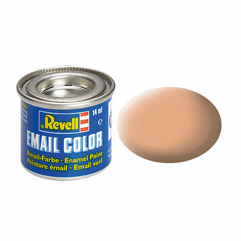 RVP32135 Flesh Matt Enamel Paint 14ml (.47oz) Tinlet Revell (ONLINE ORDER ONLY)