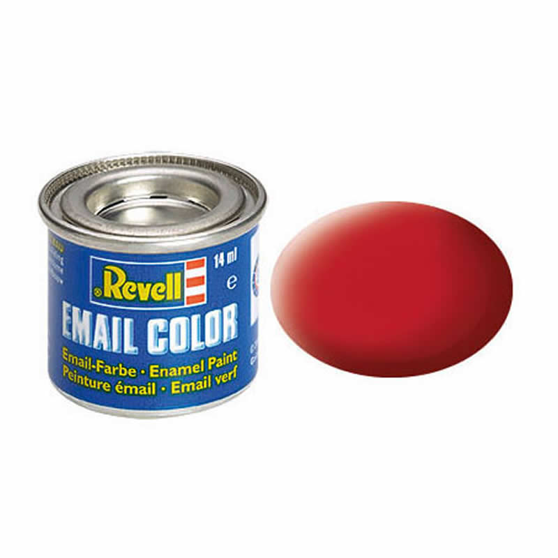 RVP32136 Carmine Red Matt Enamel Paint 14ml (.47oz) Tinlet Revell (ONLINE ORDER ONLY)