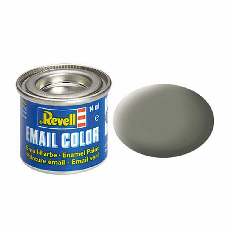 RVP32145 Light Olive Matt Enamel Paint 14ml (.47oz) Tinlet Revell (ONLINE ORDER ONLY)