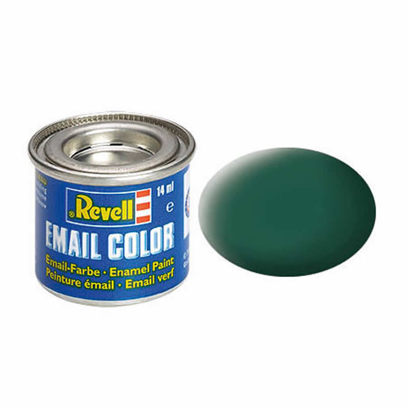 RVP32148 Sea Green Matt Enamel Paint 14ml (.47oz) Tinlet Revell (ONLINE ORDER ONLY)