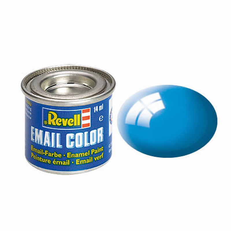 RVP32150 Light Blue Gloss Enamel Paint 14ml (.47oz) Tinlet Revell (ONLINE ORDER ONLY)