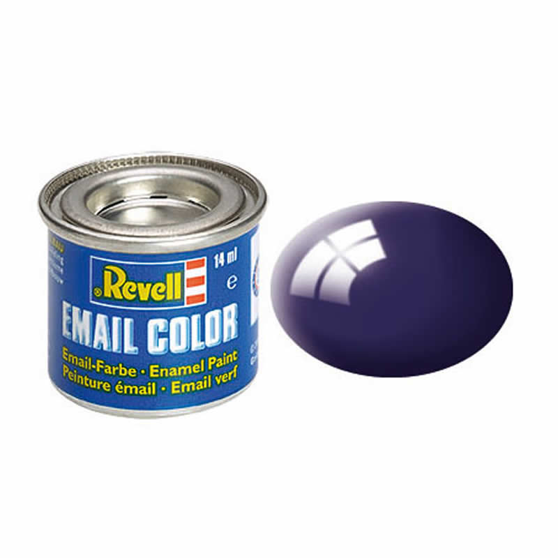 RVP32154 Night Blue Gloss Enamel Paint 14ml (.47oz) Tinlet Revell (ONLINE ORDER ONLY)