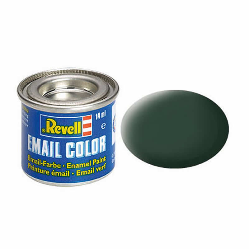 RVP32168 Royal Air Force Dark Green Matt Paint 14ml (.47oz) Tinlet Revell (ONLINE ORDER ONLY)