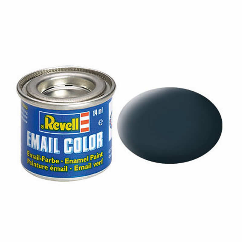 RVP32169 Granite Grey Matt Enamel Paint 14ml (.47oz) Tinlet Revell (ONLINE ORDER ONLY)