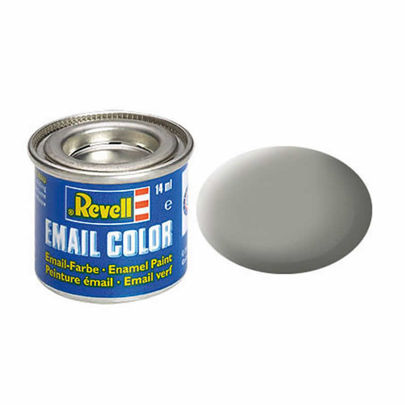RVP32175 Stone Grey Matt Enamel Paint 14ml (.47oz) Tinlet Revell (ONLINE ORDER ONLY)
