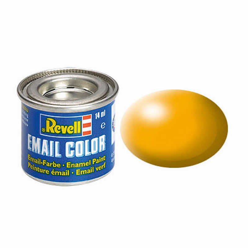 RVP32310 Yellow Silk Enamel Paint 14ml (.47oz) Tinlet Revell (ONLINE ORDER ONLY)