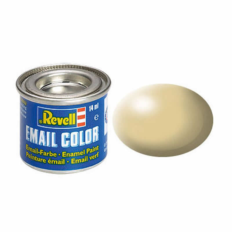 RVP32314 Beige Silk Enamel Paint 14ml (.47oz) Tinlet Revell (ONLINE ORDER ONLY)