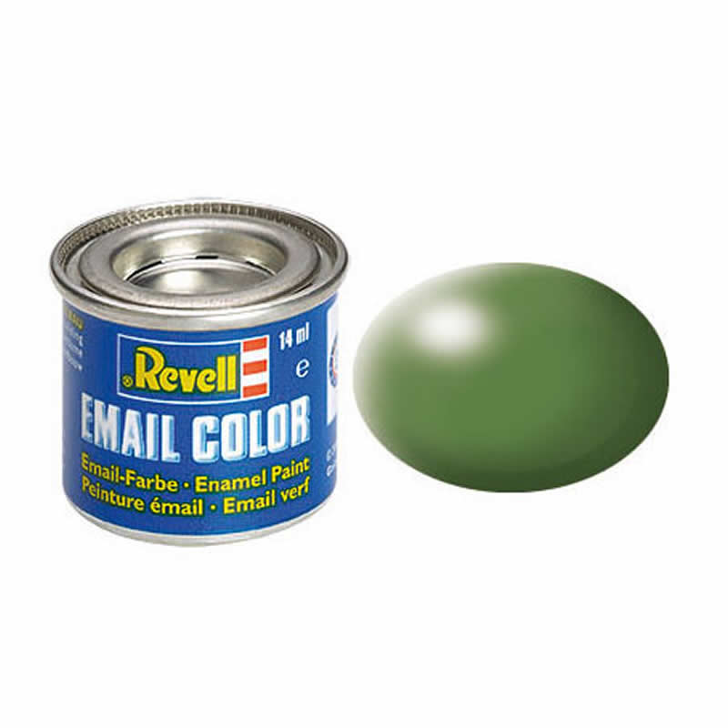 RVP32360 Green Silk Enamel Paint 14ml (.47oz) Tinlet Revell (ONLINE ORDER ONLY)