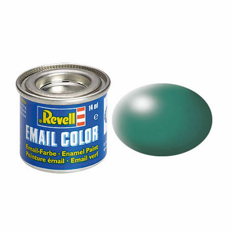 RVP32365 Patina Green Silk Enamel Paint 14ml (.47oz) Tinlet Revell (ONLINE ORDER ONLY)