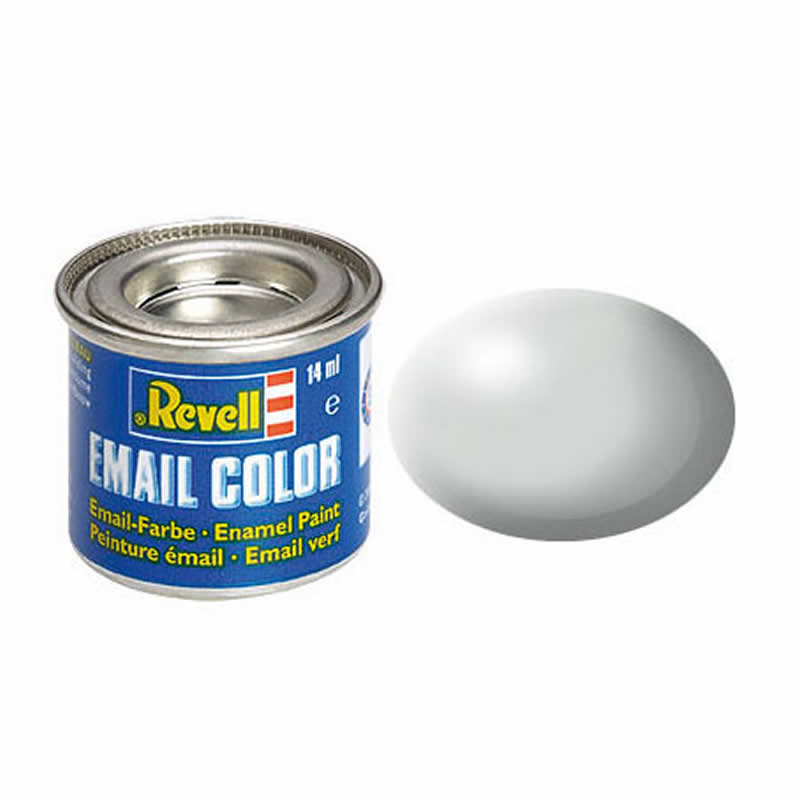 RVP32371 Light Grey Silk Enamel Paint 14ml (.47oz) Tinlet Revell (ONLINE ORDER ONLY)
