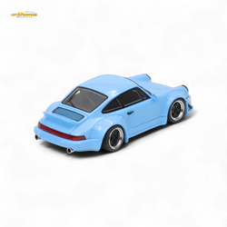 Fast Speed FS Rauh-Welt RWB964 Wide-Body Duck Wing - Sky Blue 1:64 (ONLINE ORDER ONLY)