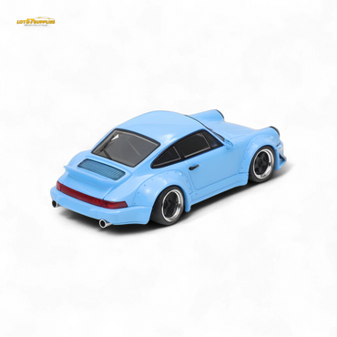 Fast Speed FS Rauh-Welt RWB964 Wide-Body Duck Wing - Sky Blue 1:64 (ONLINE ORDER ONLY)