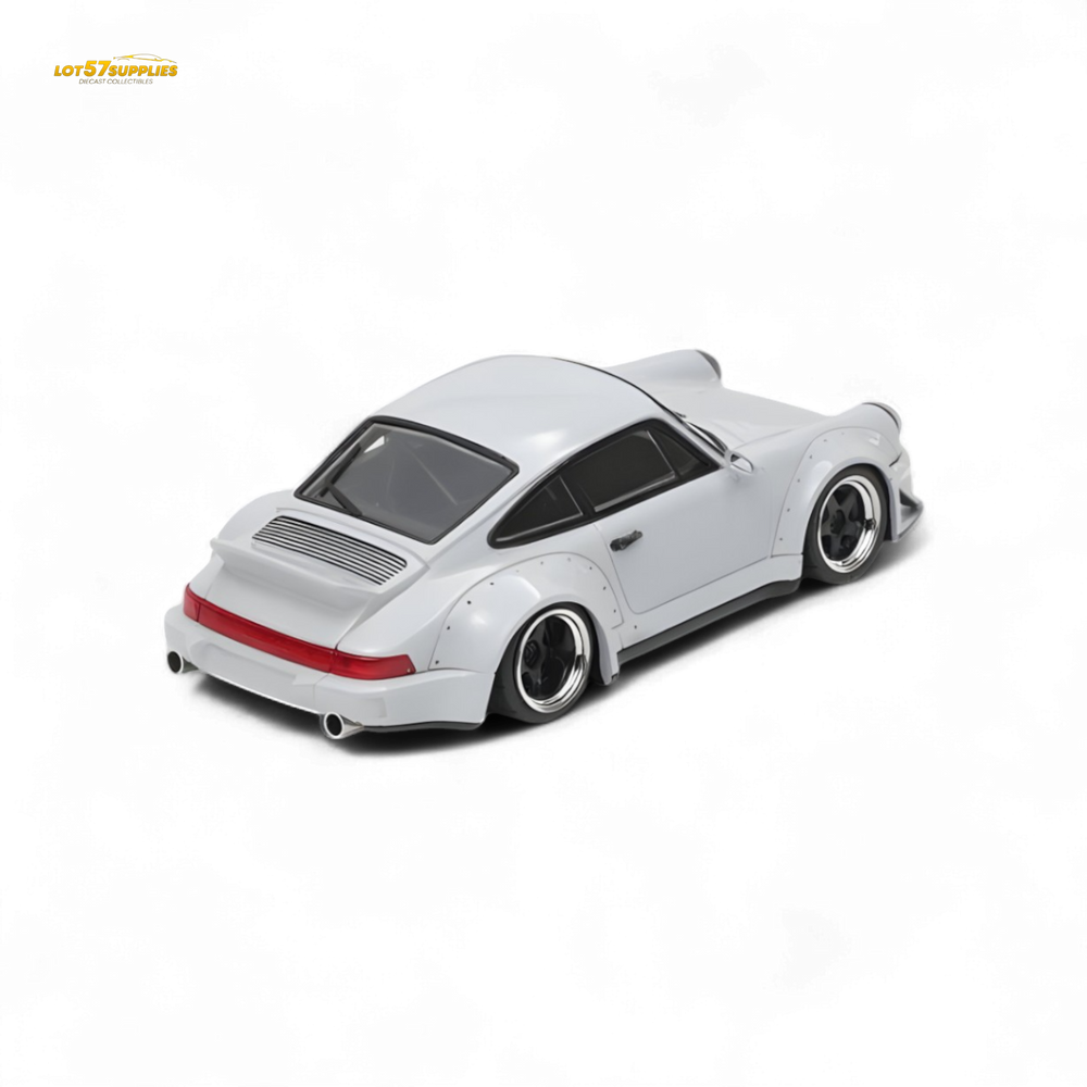 Fast Speed FS Rauh-Welt RWB964 Wide-Body Duck Wing - Grey 1:64 (ONLINE ORDER ONLY)