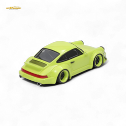 Fast Speed FS Rauh-Welt RWB964 Wide-Body Duck Wing - Green 1:64 (ONLINE ORDER ONLY)