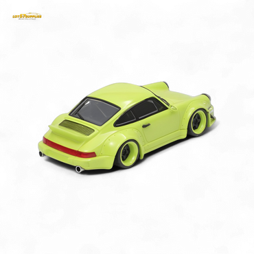 Fast Speed FS Rauh-Welt RWB964 Wide-Body Duck Wing - Green 1:64 (ONLINE ORDER ONLY)