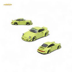 Fast Speed FS Rauh-Welt RWB964 Wide-Body Duck Wing - Green 1:64 (ONLINE ORDER ONLY)