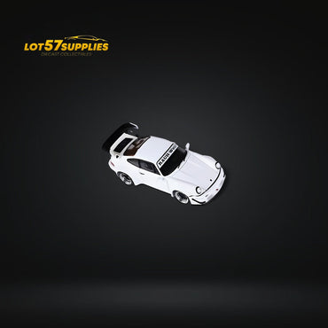 Fast Speed Porsche 964 RWB Widebody DREAMCATCHER GT Version Rear Wing in White 1:64 (ONLINE ORDER ONLY)
