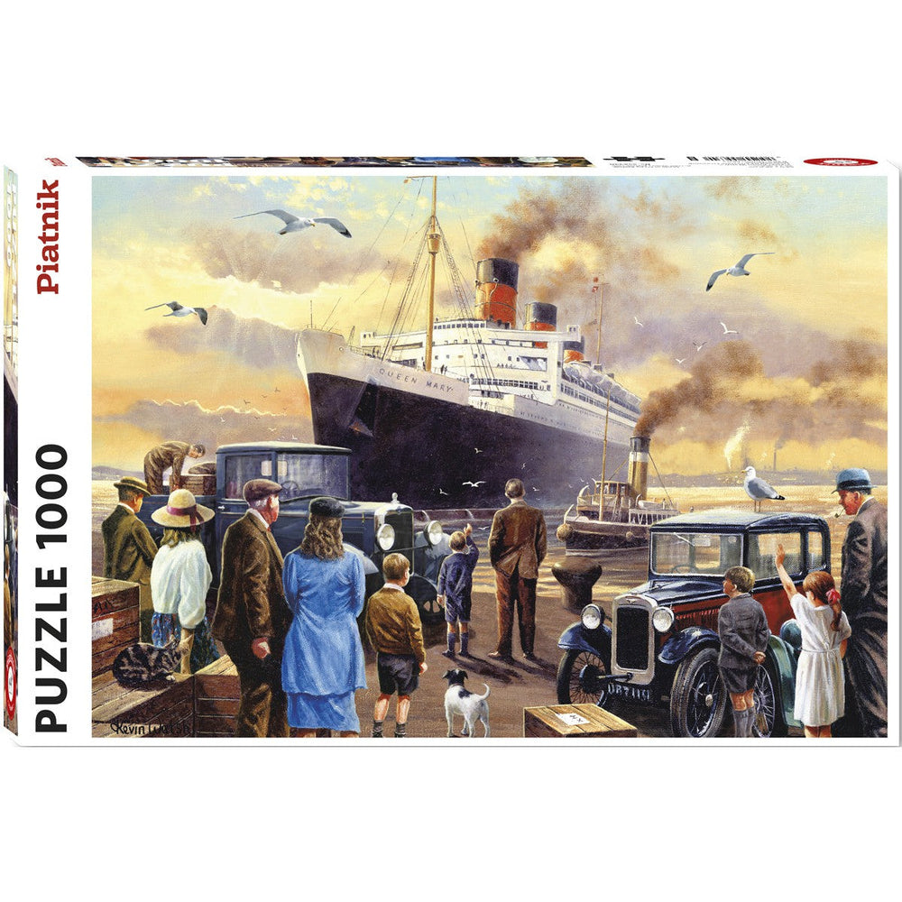 R.M.S. Queen Mary 1000 Piece Jigsaw Puzzle Piatnik (ONLINE ORDER ONLY)