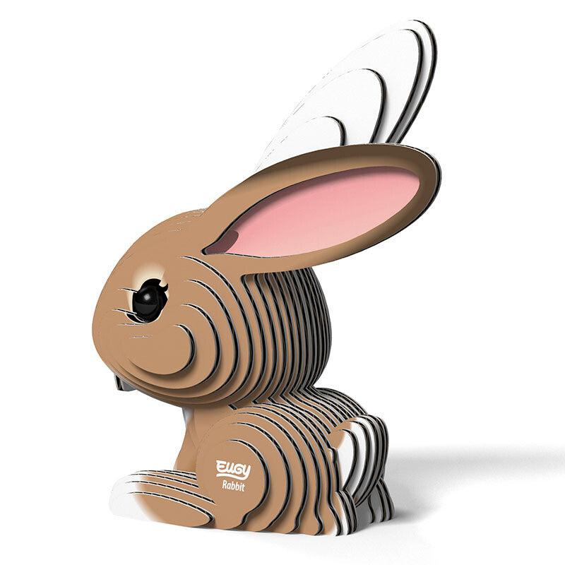 Rabbit 3D Cardboard Model Kit Eugy (ONLINE ORDER ONLY)