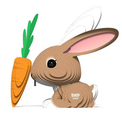 Rabbit 3D Cardboard Model Kit Eugy (ONLINE ORDER ONLY)