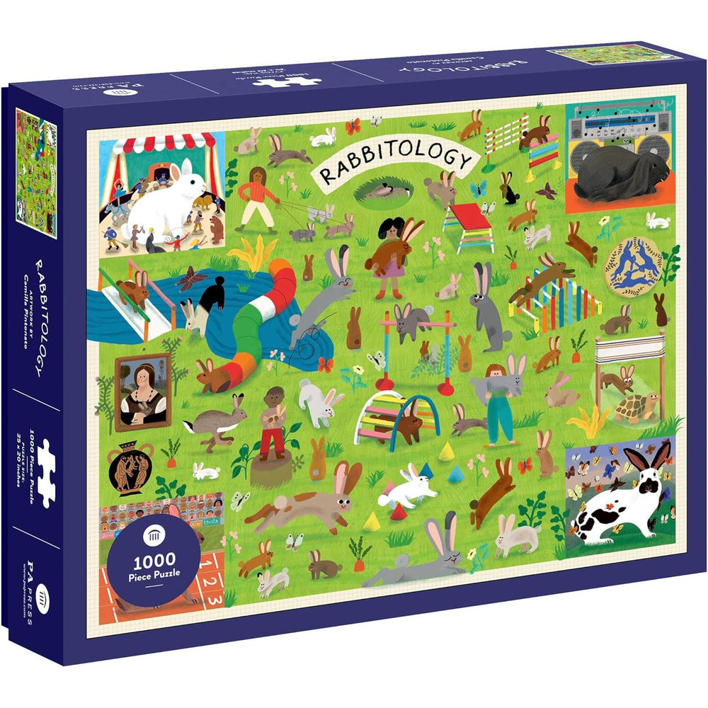 Rabbitology 1000 Piece Jigsaw Puzzle PA Press (ONLINE ORDER ONLY)