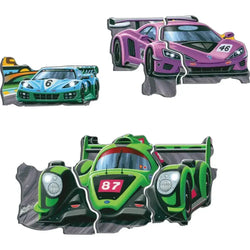 Racing Cars 38 Piece Tray Jigsaw Puzzle Larsen