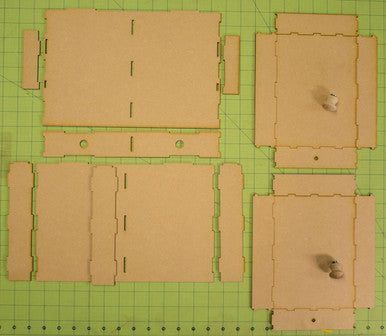 Drawer Add-On For Paint Rack - Double Drawer (Online Order Only) (Online Order Only)