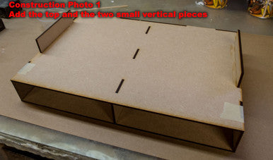 Drawer Add-On For Paint Rack - Double Drawer (Online Order Only) (Online Order Only)