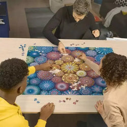 Radiating Rainbow Mandalas 2000 Piece Jigsaw Puzzle Ravensburger