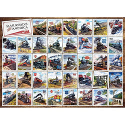 Railroads of America 1000 Piece Jigsaw Puzzle Cobble Hill (ONLINE ORDER ONLY)
