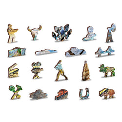 Railway 505 Piece Wood Jigsaw Puzzle Wooden City (ONLINE ORDER ONLY)